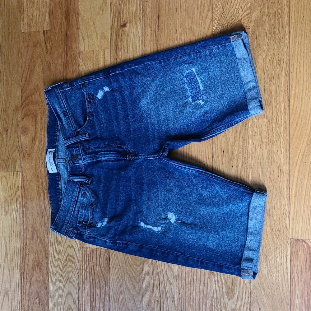 Abercrombie Kids - Boys Jean Shorts - Size 15/16